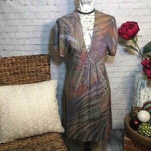 Julie’s Closet v neck knit dress